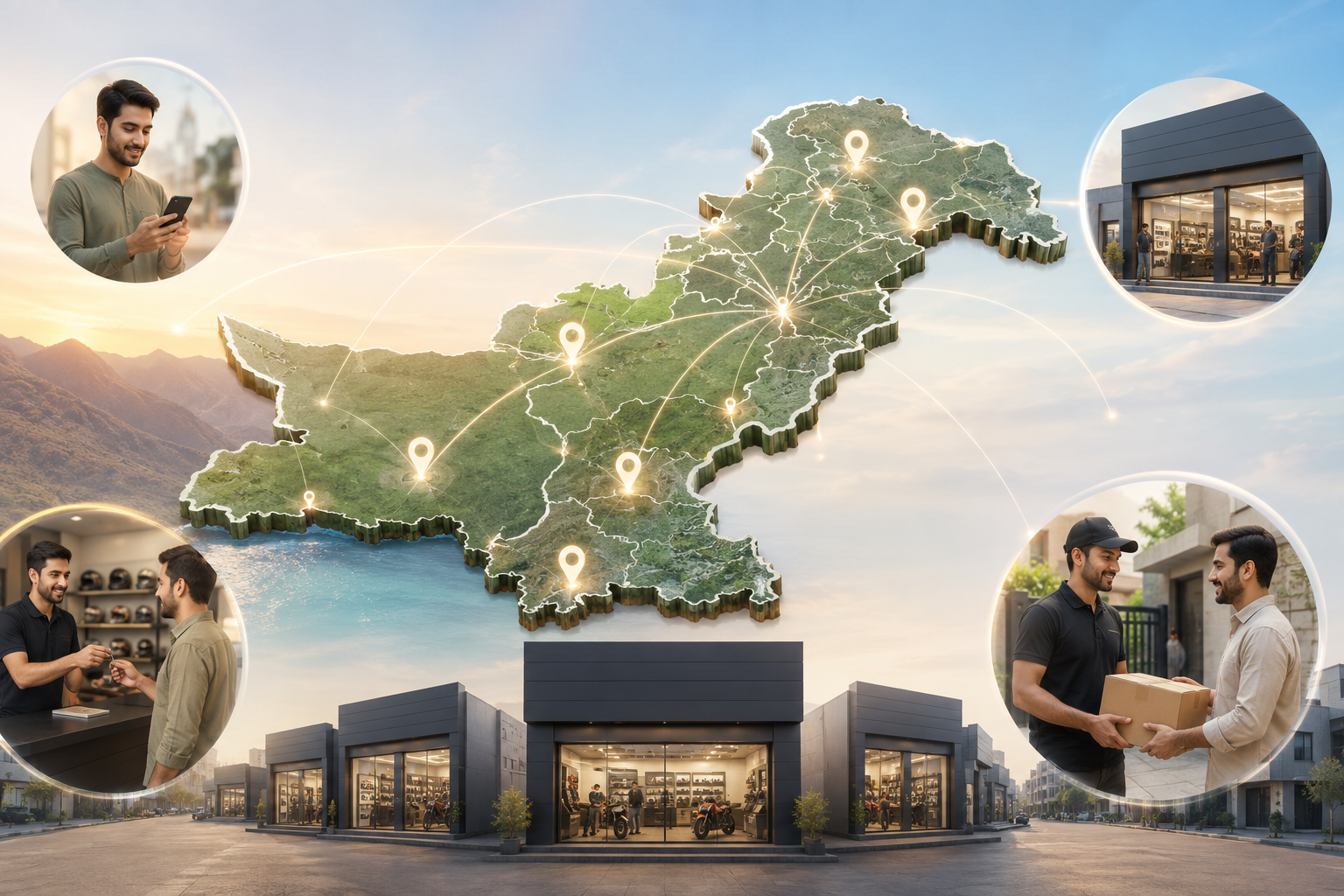 Ramza city dealer coverage